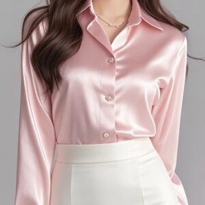 Luxurious Top, Silk Shirt